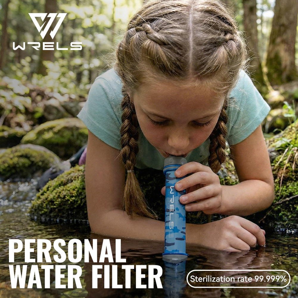 Portable Water Filter - WRELS Outdoorowy Mini Filtr do Wody