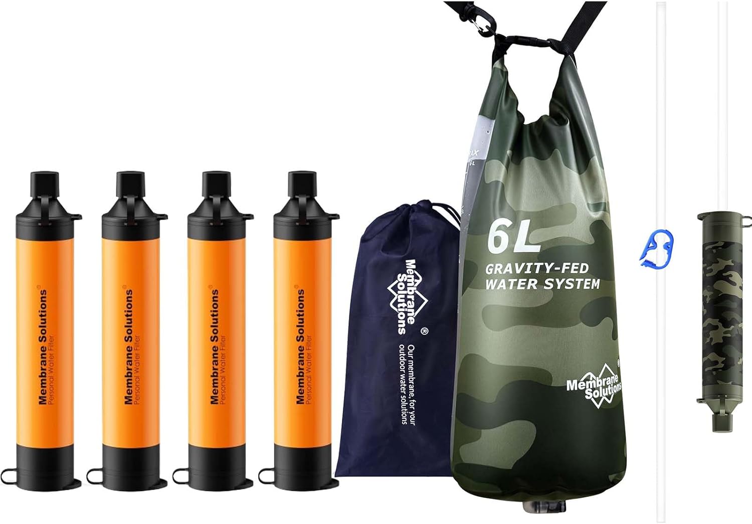 Portable Water Filter - Filtr do wody Pro 6L Camo