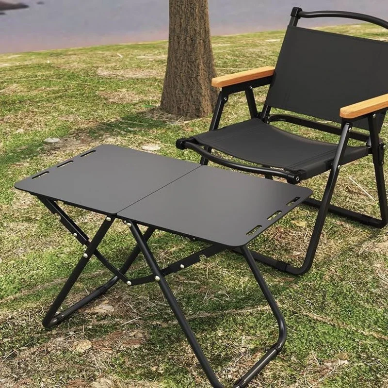Outdoor Camping Table And Chairs - Składany stół kempingowy, lekki, takticzny, przenośny,