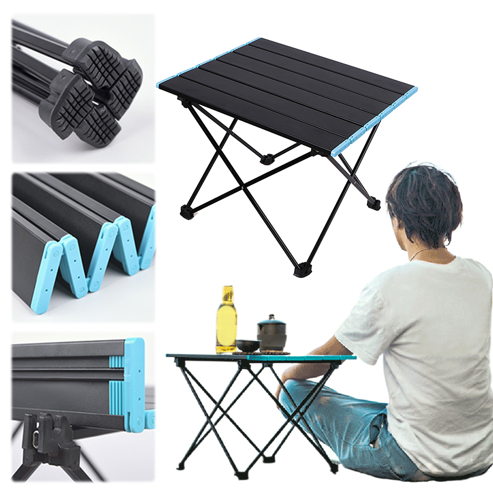 Outdoor Camping Cooking Table - Stół Kempingowy Aluminiowy Stół Plażowy Lekki