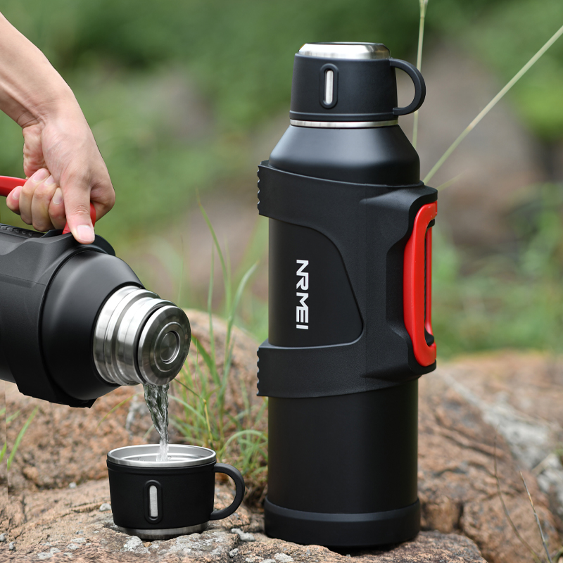 Portable Water Filter - Termos ze stali nierdzewnej z filtrem