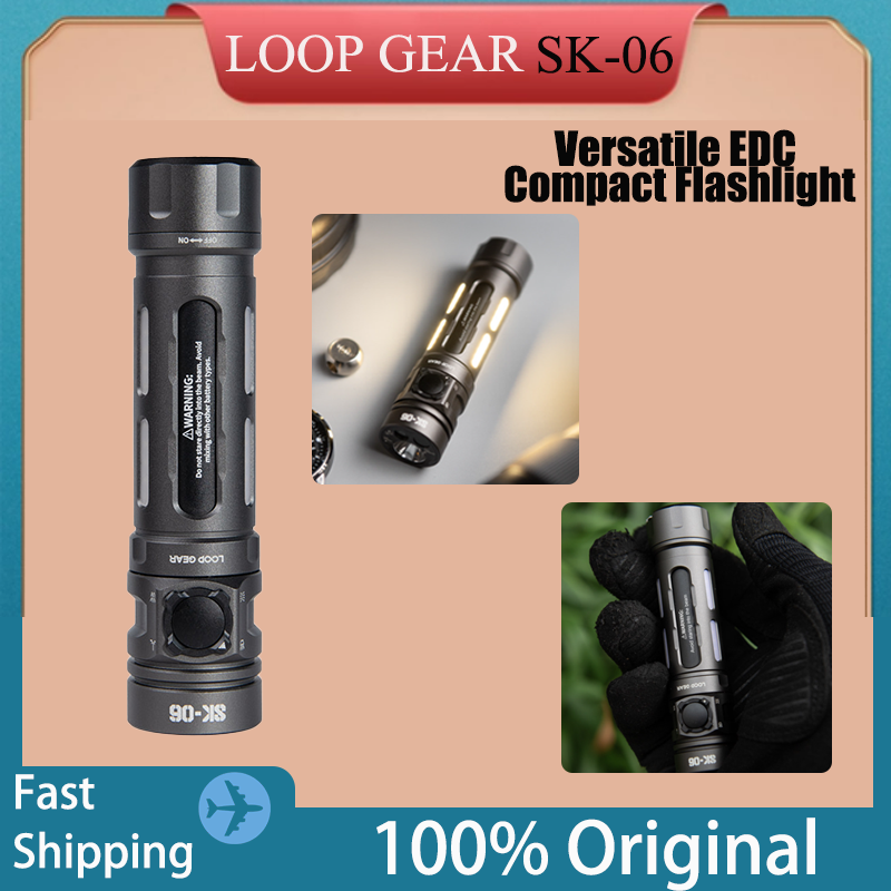 Outdoor Camping Gear Brands - Latarka LOOP GEAR SK-06 Przenośna Wielofunkcyjna