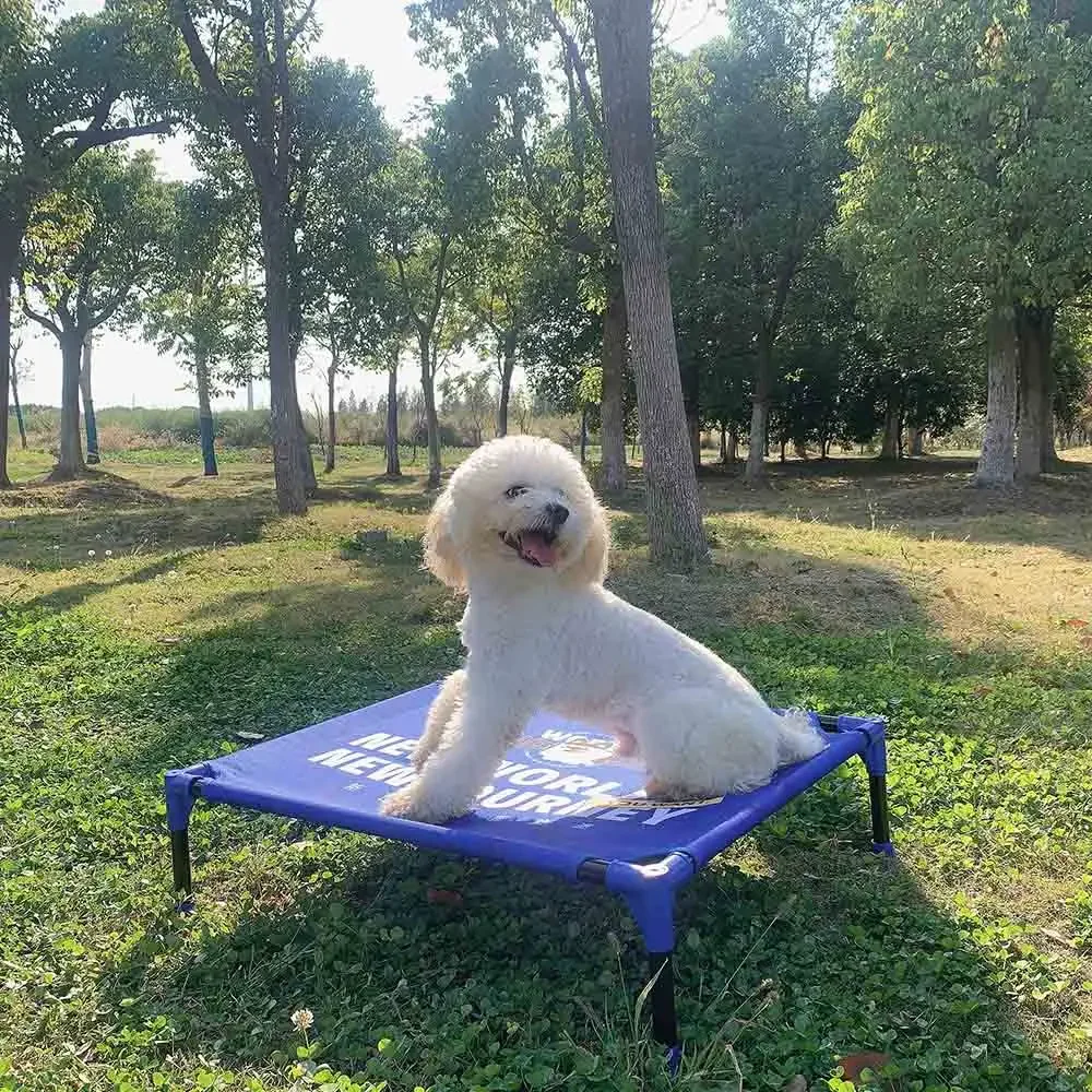 Outdoor Camping Dog Bed - Przenośne podwyższone legowisko dla psa FULED,
