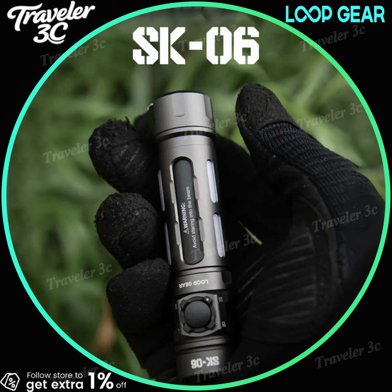 Outdoor Camping Gear Brands - Latarka LED Loop Gear Sk06, wielofunkcyjna,