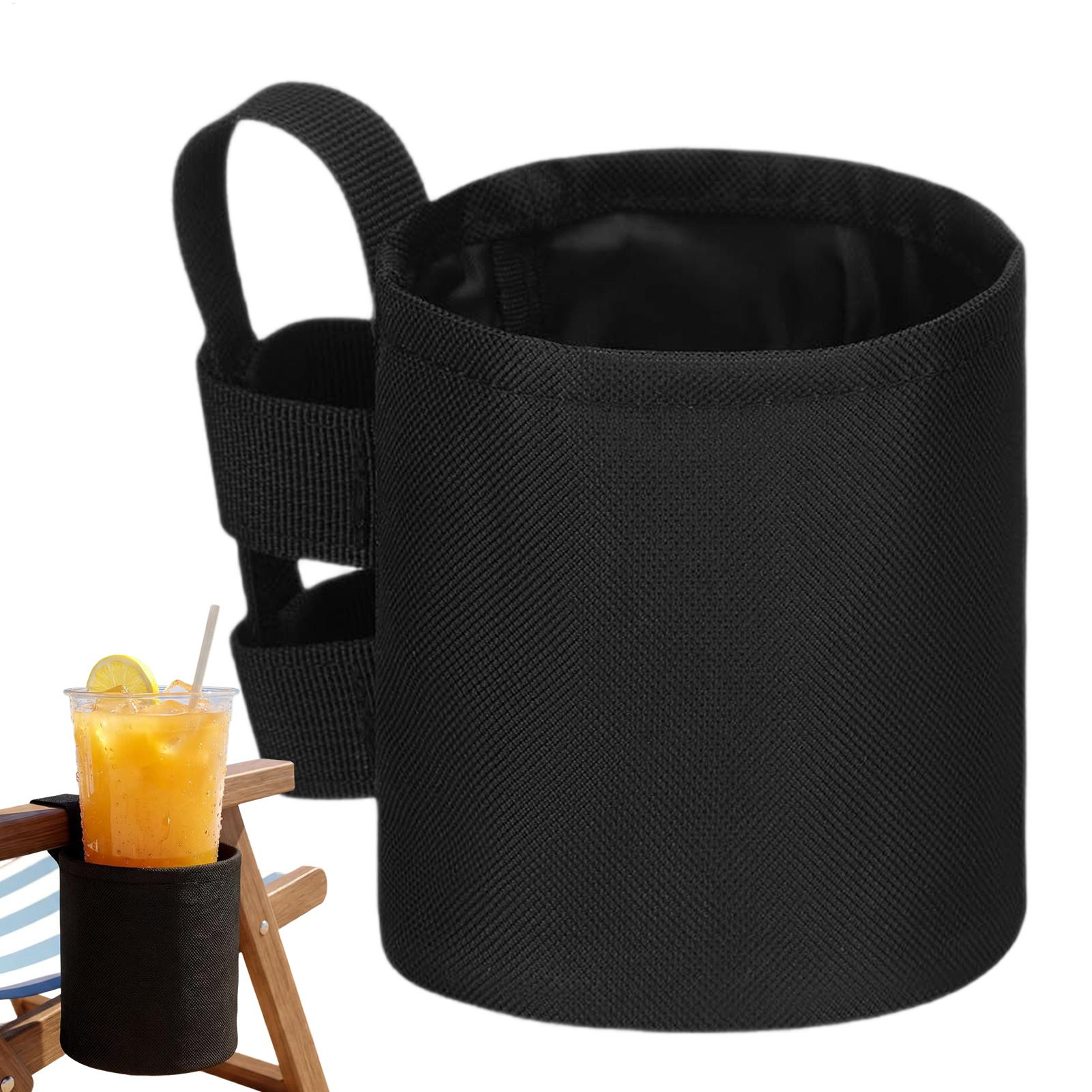 Outdoor Camping Table And Chairs - Uchwyt na kubek i organizer na