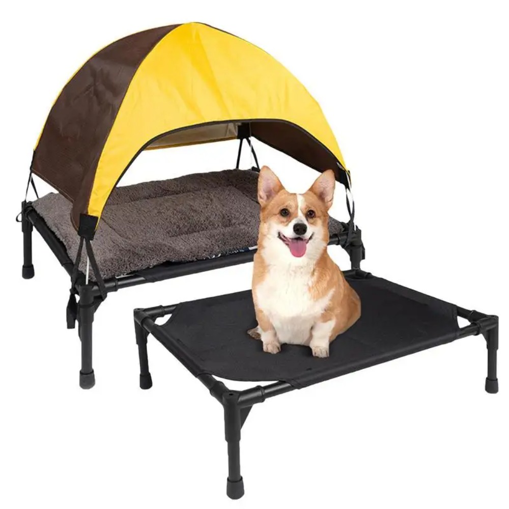 Outdoor Camping Dog Bed - Wysokie legowisko dla psa na zewnątrz,