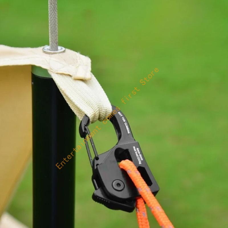 Quest Outdoor Camping - Nieprzepuszczalny hak do liny kempingowej Aluminiowe