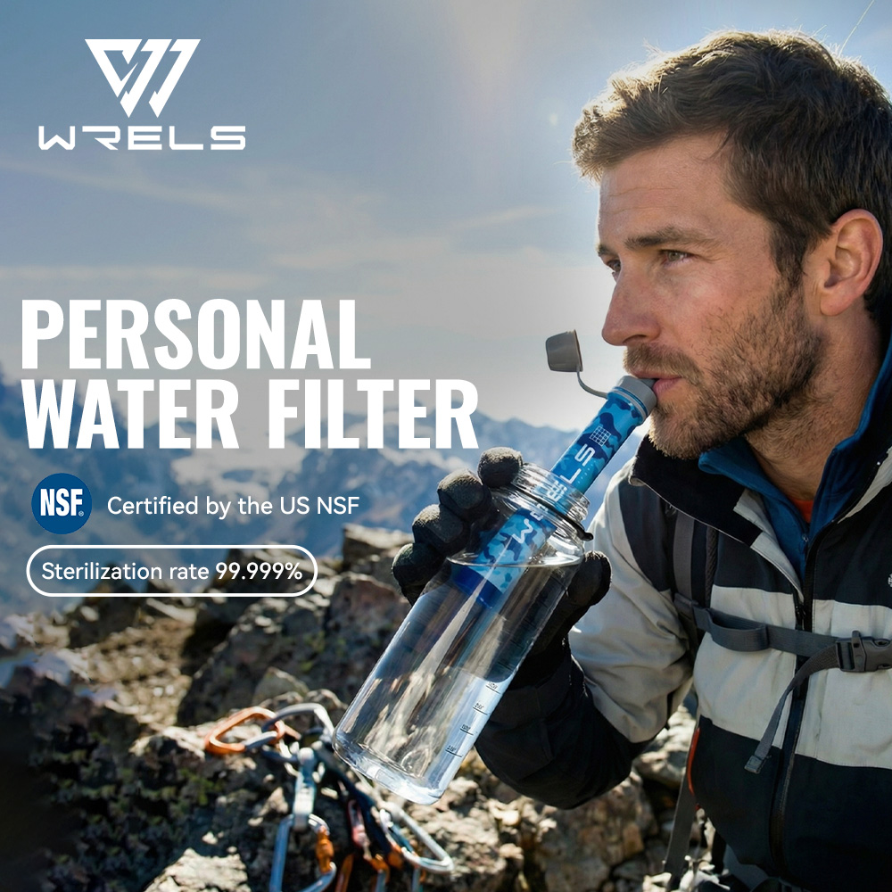 Portable Water Filter - Zestaw przenośnego filtra do wody WRELS,
