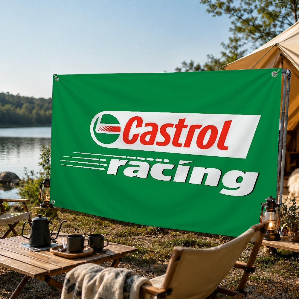 Baner dekoracyjny z flagą mark – Camping Quad recenzja i cena