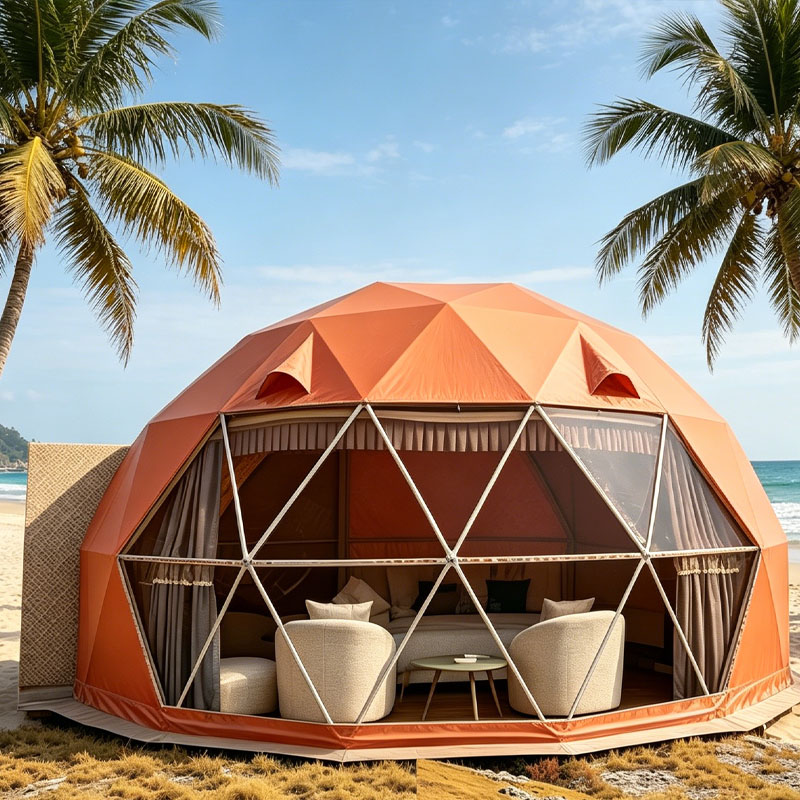 Luksusowy namiot glampingowy t – Outdoor Camping Dome recenzja i cena