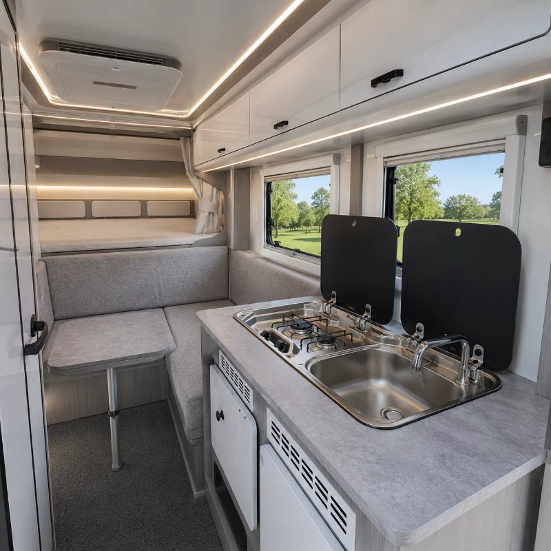 Wsuwana przyczepa kempingowa 4 – Camping Quad recenzja i cena