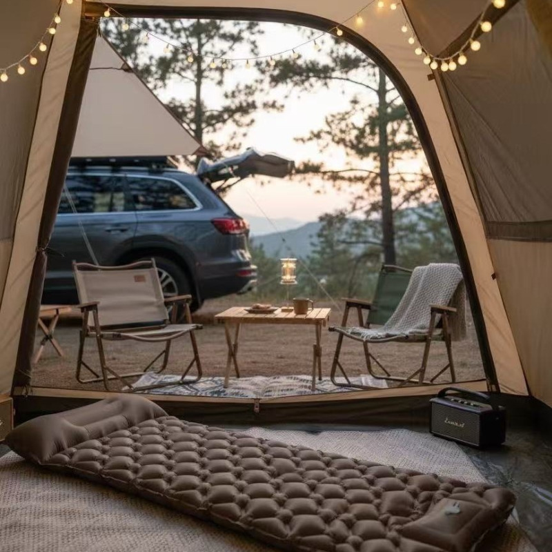 Samopompująca się mata do span – Outdoor Camping Rug recenzja i cena