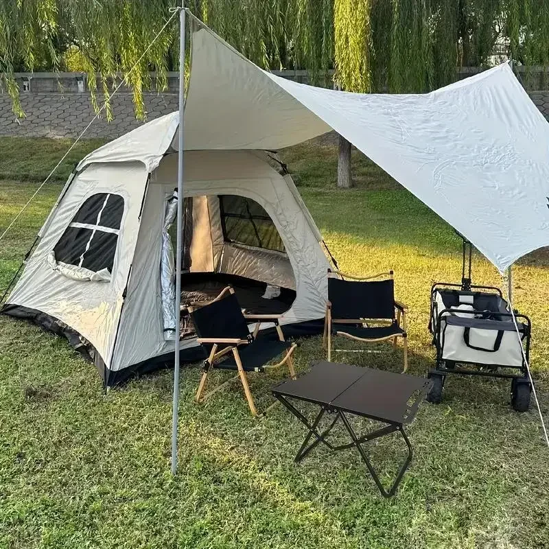 Składany stół kempingowy, lekk – Outdoor Camping Table And Chairs recenzja i cena