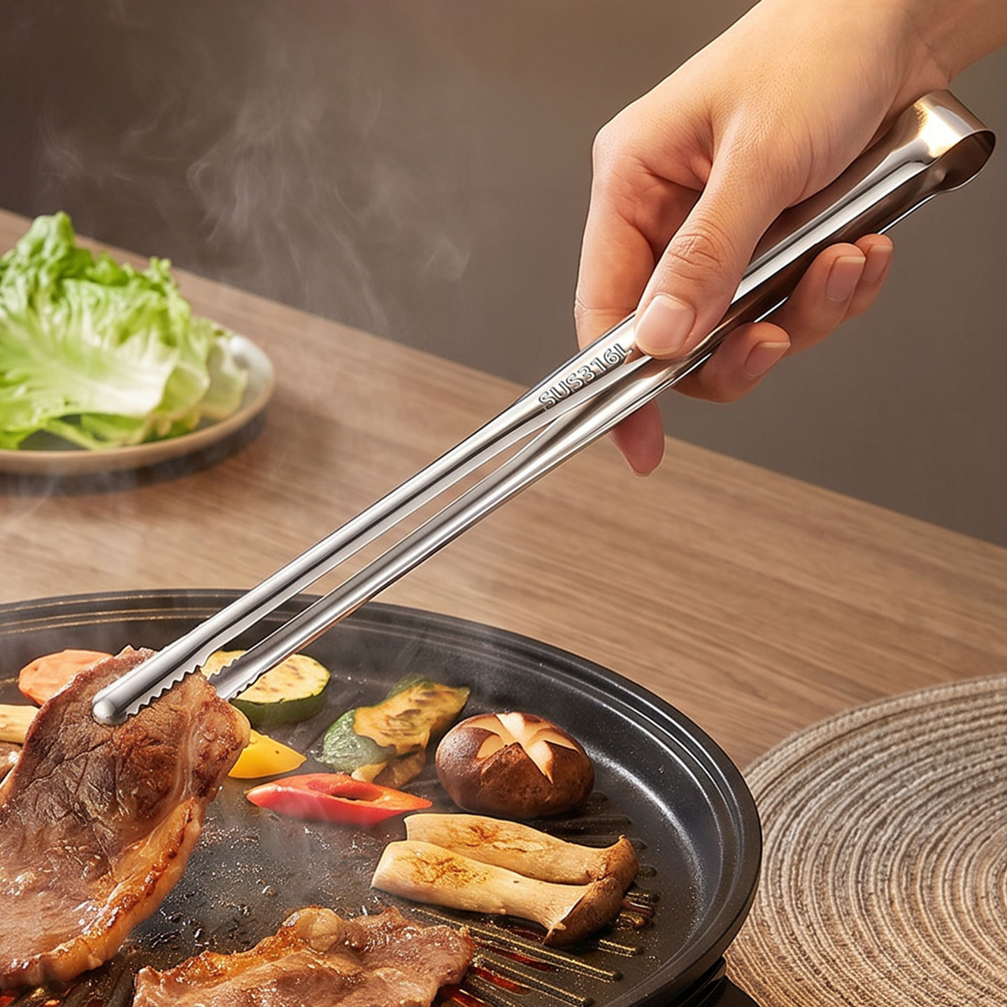 Szczypce do grilla, szczypce d – Outdoor Camping Activities recenzja i cena
