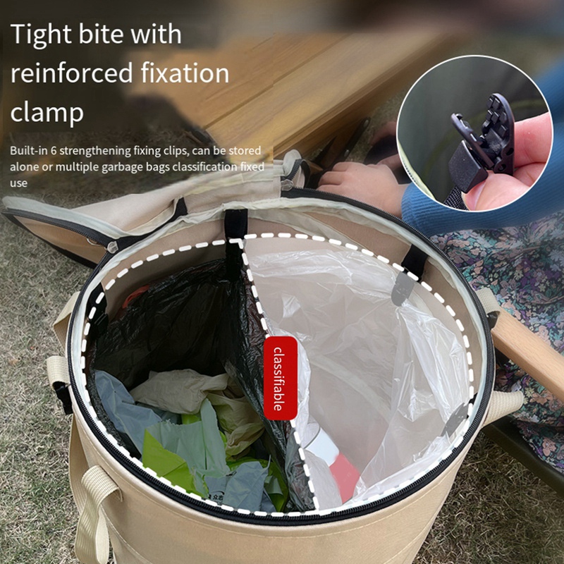 Składany przenośny kosz na śmi – Outdoor Camping Bin recenzja i cena