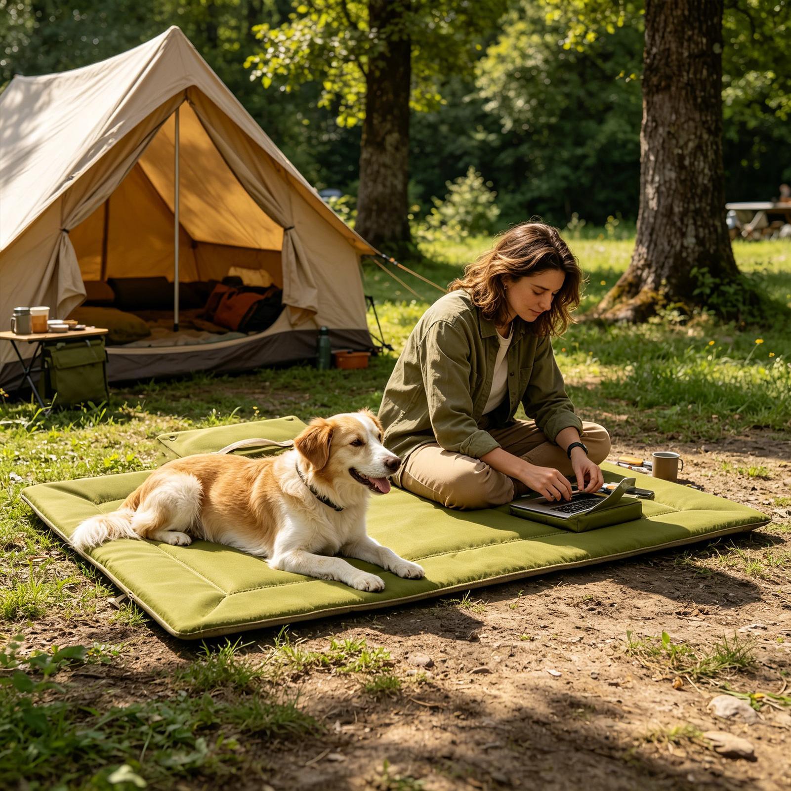 Składane, nadające się do pran – Outdoor Camping Dog Bed recenzja i cena
