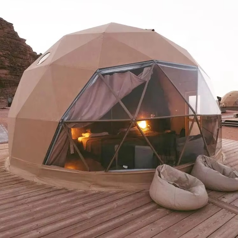 Namiot kopułowy do ogrodu, na  – Outdoor Camping Dome recenzja i cena