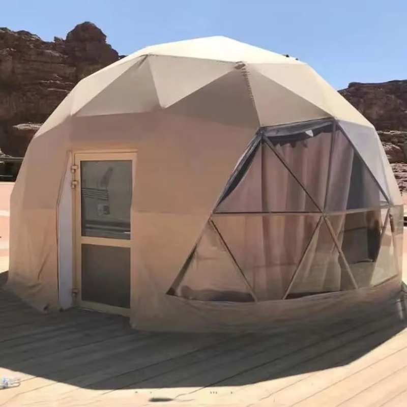 Namiot kopułowy do ogrodu, na  – Outdoor Camping Dome recenzja i cena