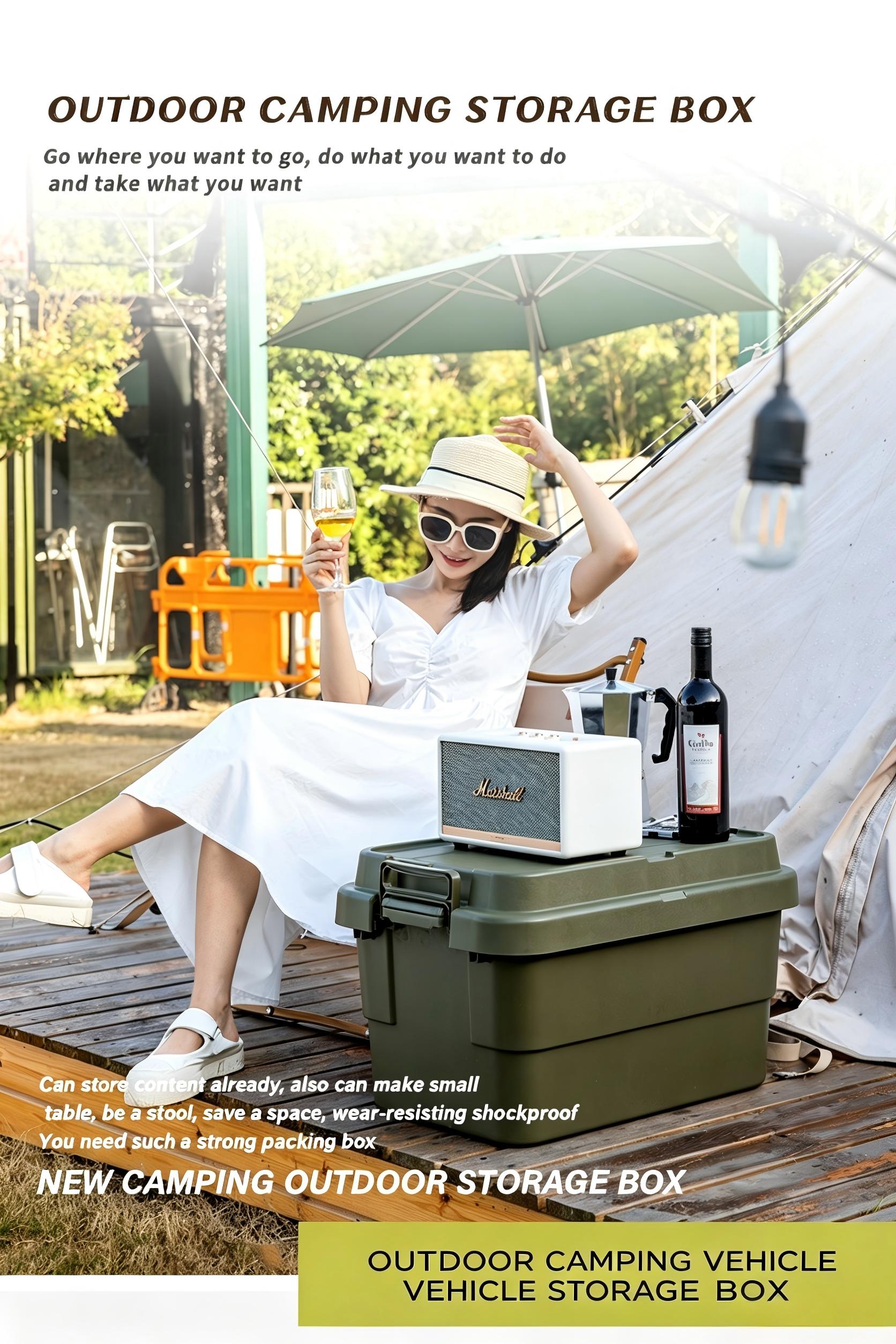Duży, gruby pojemnik do przech – Outdoor Camping Bin recenzja i cena