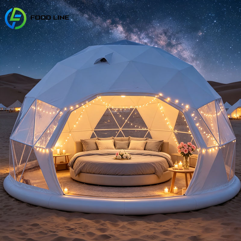Prefabrykowany dom glampingowy – Outdoor Camping Dome recenzja i cena
