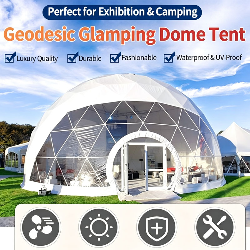 Prefabrykowany dom glampingowy – Outdoor Camping Dome recenzja i cena