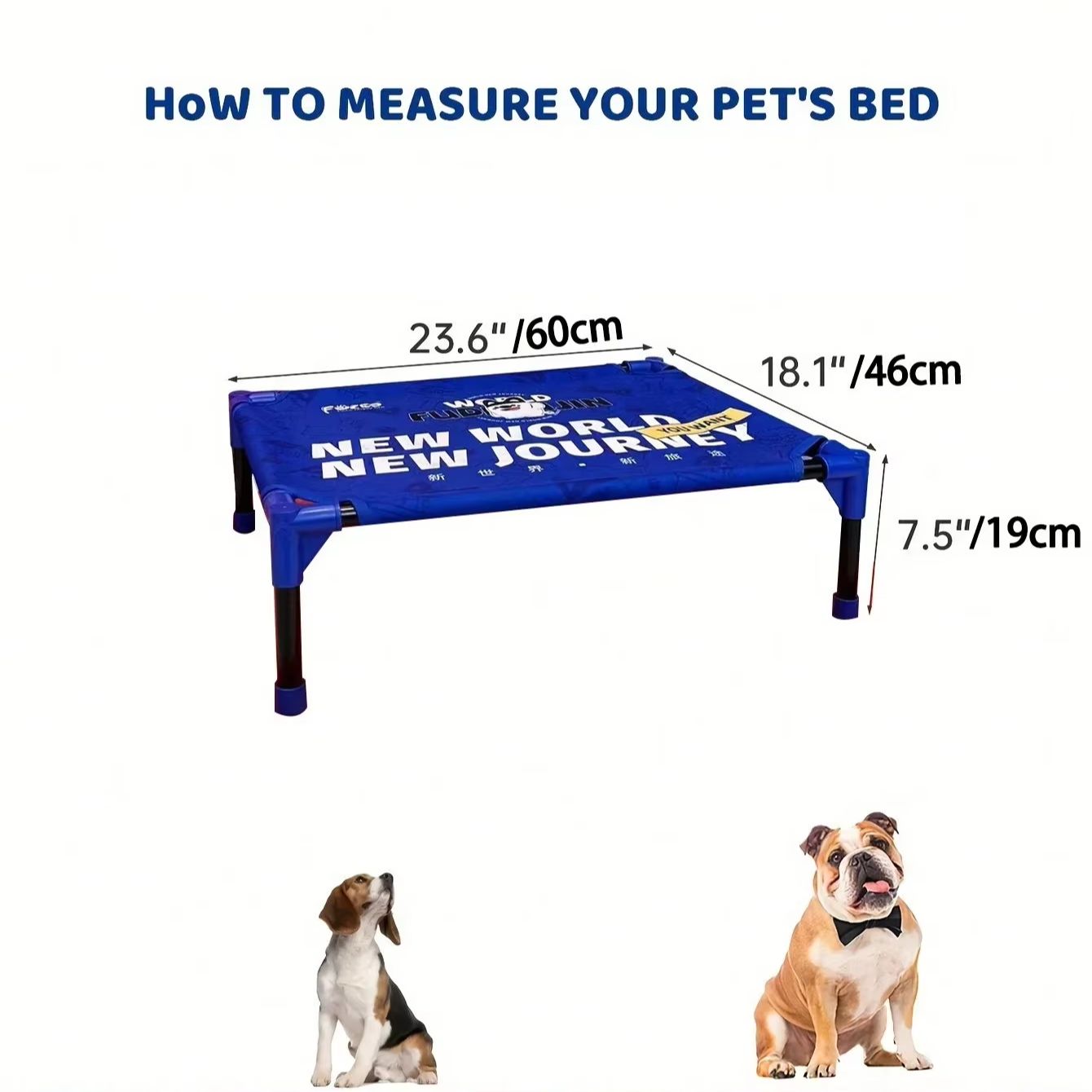Przenośne podwyższone legowisk – Outdoor Camping Dog Bed recenzja i cena