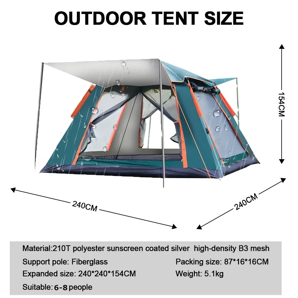 Goture Wodoodporny Automatyczn – Outdoor Camping Dome recenzja i cena