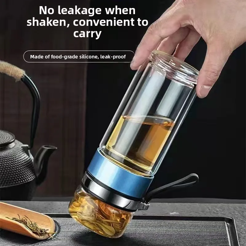 Dwuwarstwowy szklany kubek do  – Portable Water Filter recenzja i cena