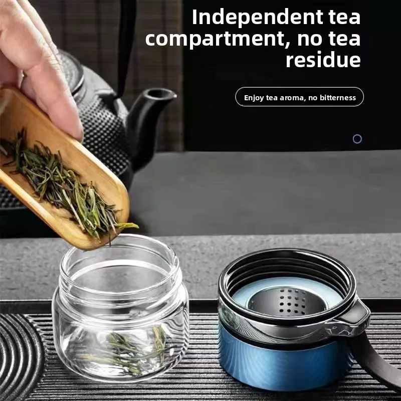 Dwuwarstwowy szklany kubek do  – Portable Water Filter recenzja i cena