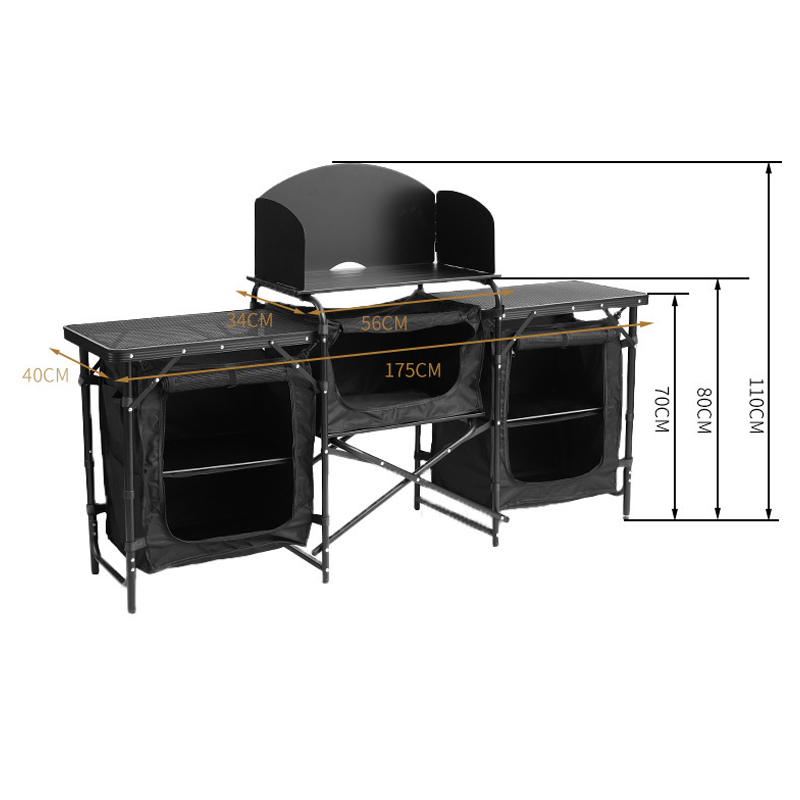 Nowoczesny wielofunkcyjny alum – Outdoor Camping Cooking Table recenzja i cena