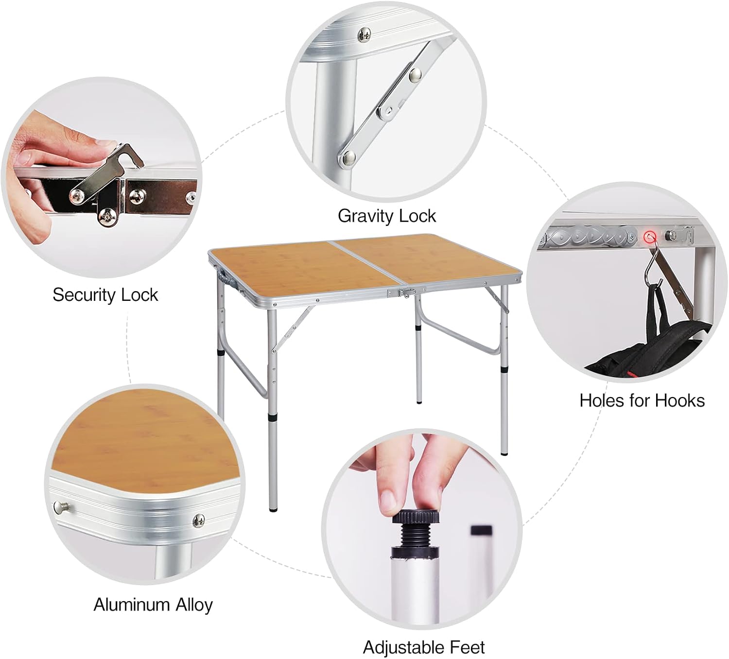 Składany stół kempingowy o reg – Outdoor Camping Cooking Table recenzja i cena