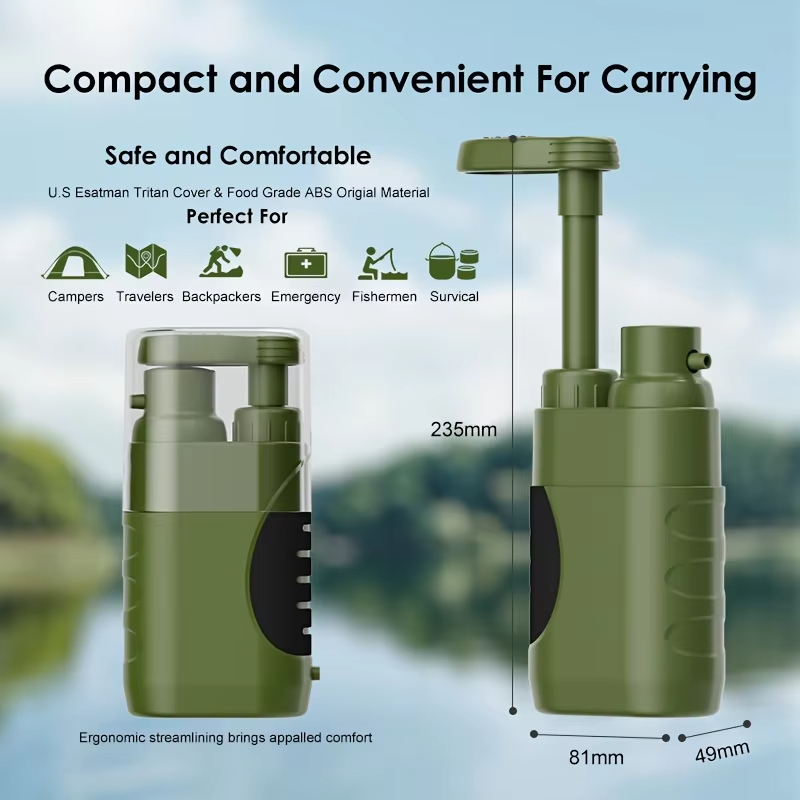 Przenośny filtr do wody do bez – Portable Water Filter recenzja i cena