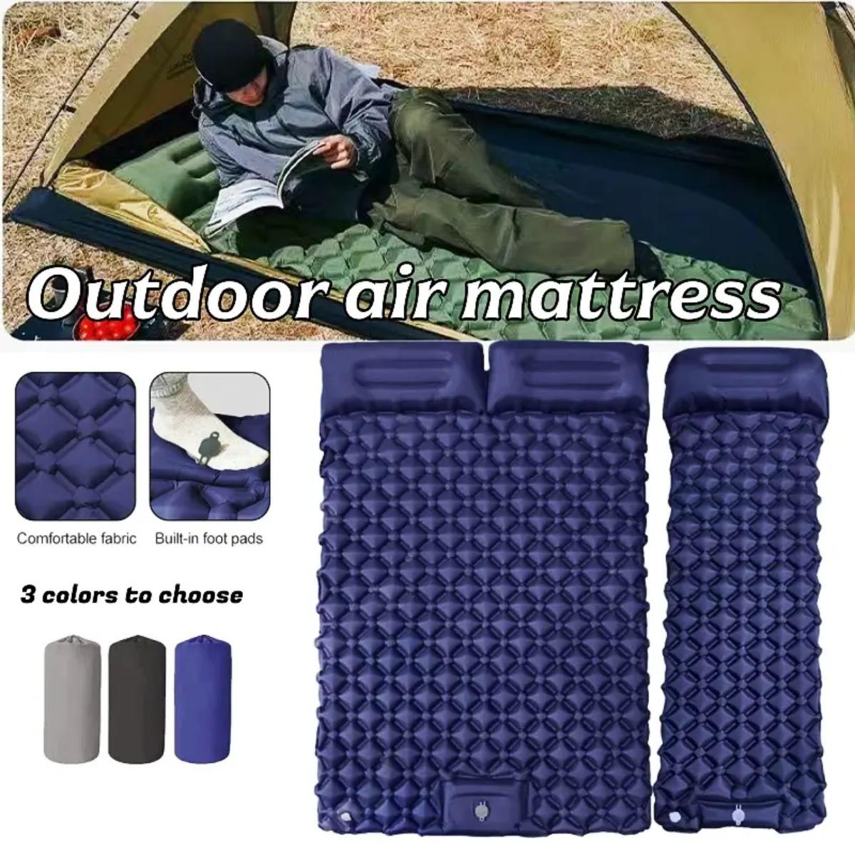 Materac dmuchany jedno- i dwuo – Outdoor Camping Mat Waterproof recenzja i cena