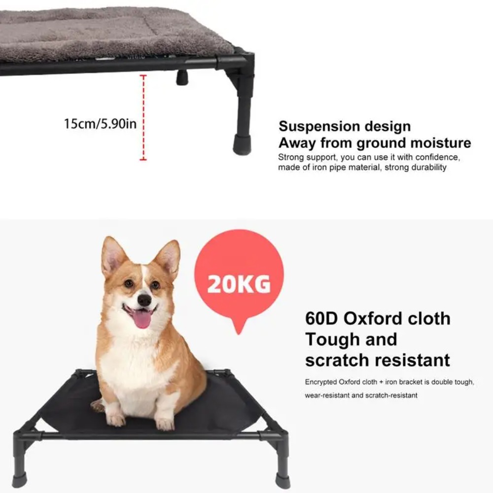 Wysokie legowisko dla psa na z – Outdoor Camping Dog Bed recenzja i cena