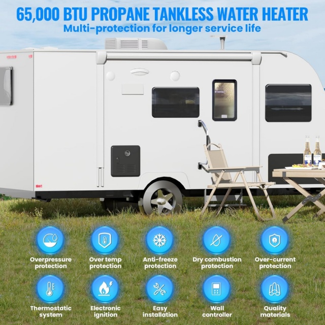 Przenośny gazowy podgrzewacz w – Outdoor Camping Heater recenzja i cena