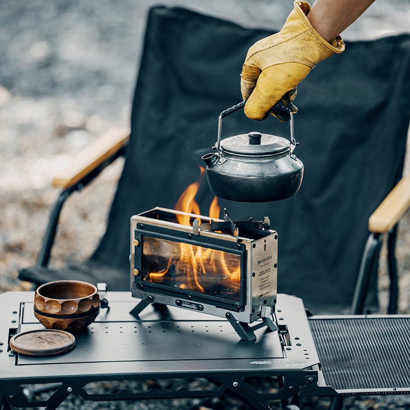 Przenośna kuchenka na drewno G – Outdoor Camping Heater recenzja i cena