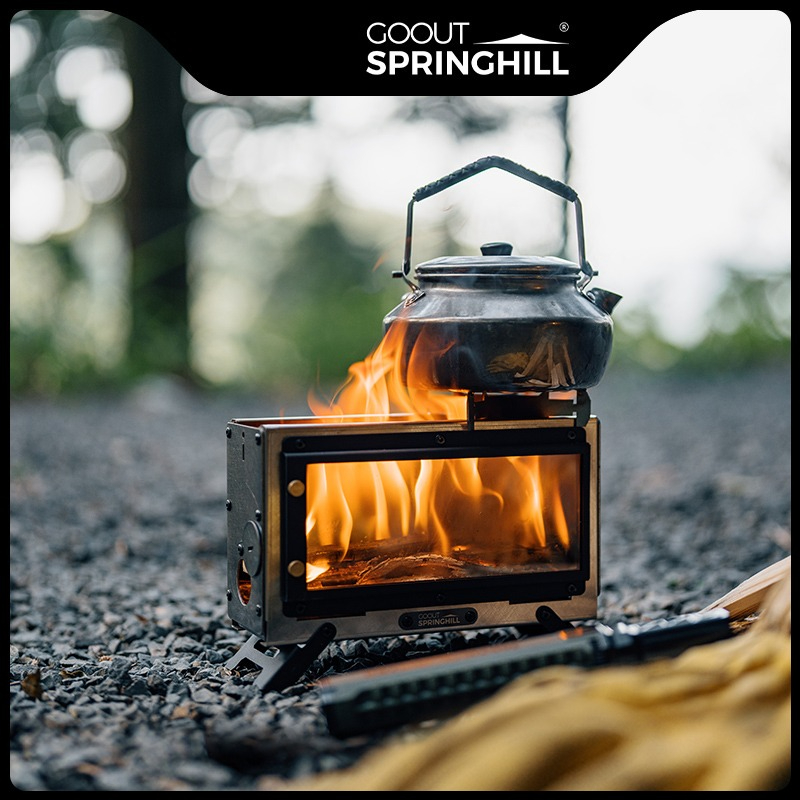 Przenośna kuchenka na drewno G – Outdoor Camping Heater recenzja i cena
