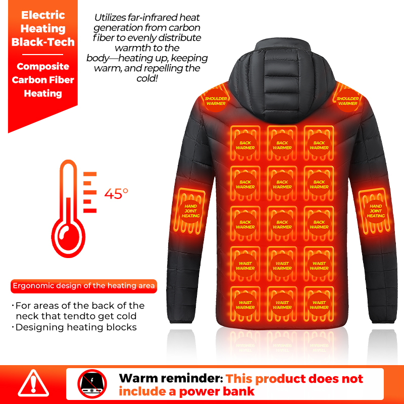 Kurtka z podgrzewanymi element – Outdoor Camping Heater recenzja i cena