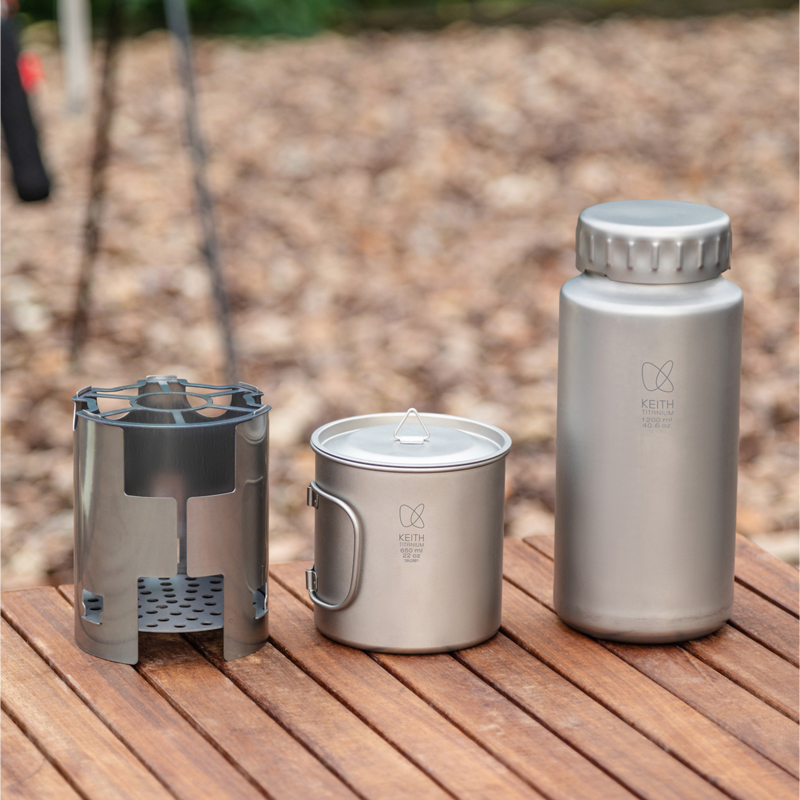 KEITH Zestaw kempingowy z czys – Camp Utensil Set recenzja i cena