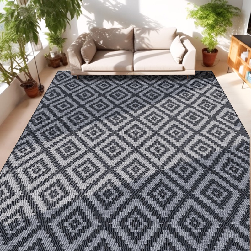 Dwustronne dywany ogrodowe 5x8 – Outdoor Camping Rugs 9X18 recenzja i cena