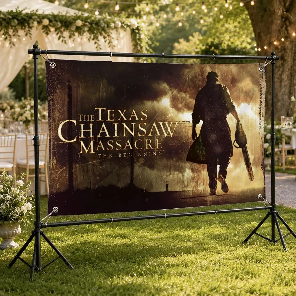 Flaga dekoracyjna z motywem fi – Outdoor Camping In Texas recenzja i cena
