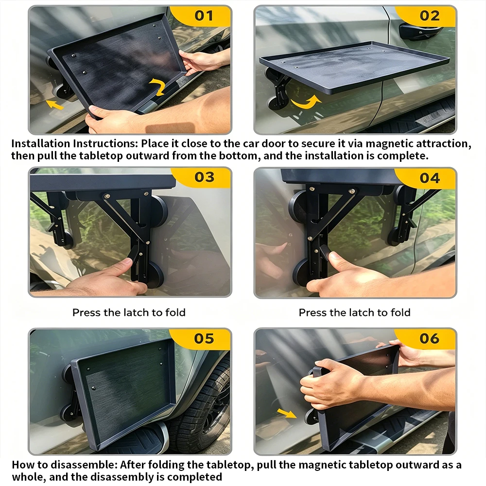 Przenośna składana tacka do za – Outdoor Camping Cooking Table recenzja i cena
