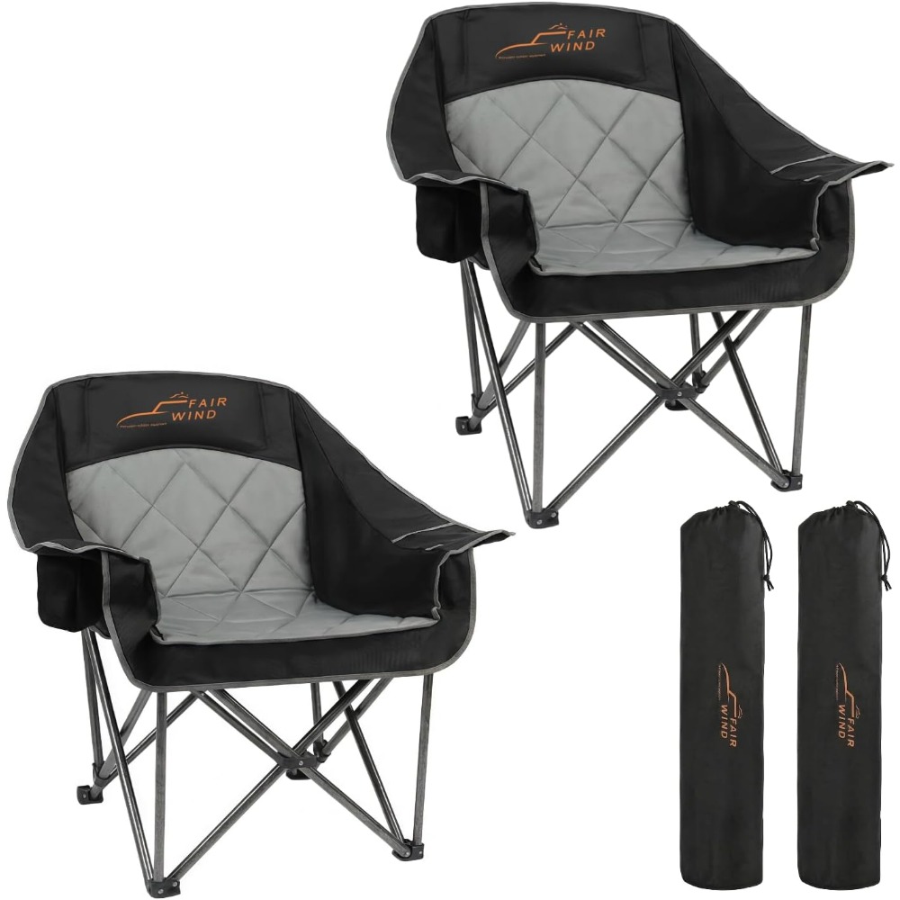 Duże, wyściełane krzesło kempi – Camping Quad recenzja i cena