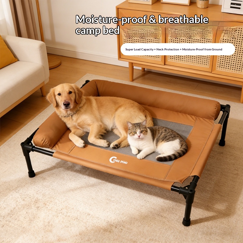 Podwyższone legowisko dla psa  – Outdoor Camping Dog Bed recenzja i cena
