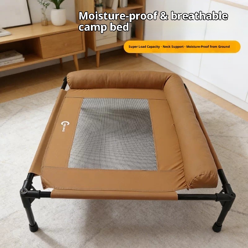 Podwyższone legowisko dla psa  – Outdoor Camping Dog Bed recenzja i cena