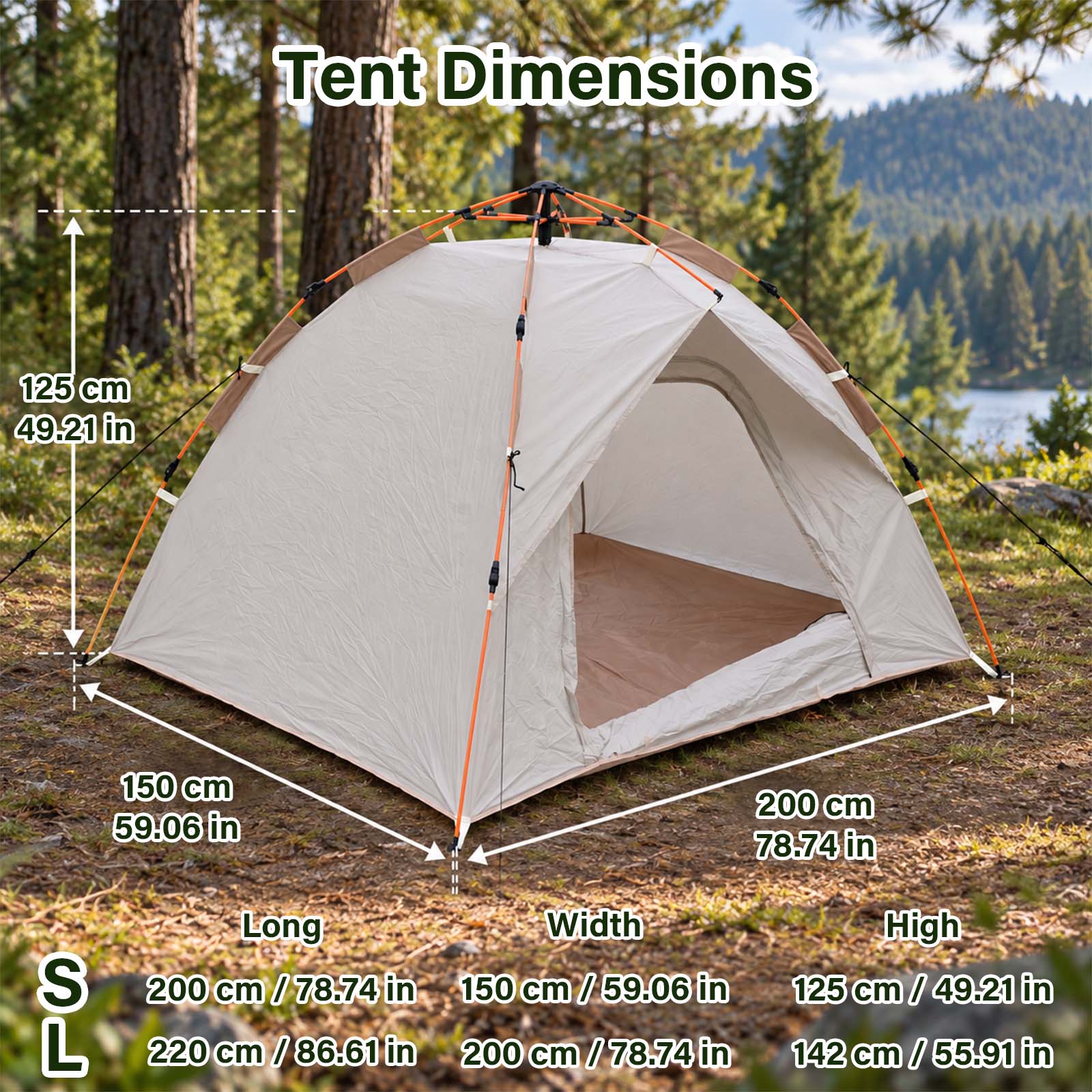 Namiot kempingowy automatyczny – Outdoor Camping Dome recenzja i cena