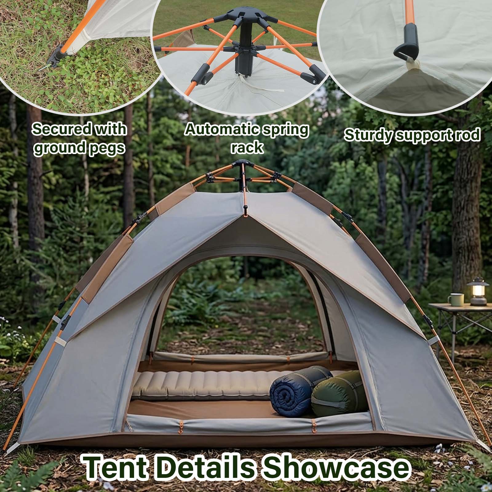 Namiot kempingowy automatyczny – Outdoor Camping Dome recenzja i cena