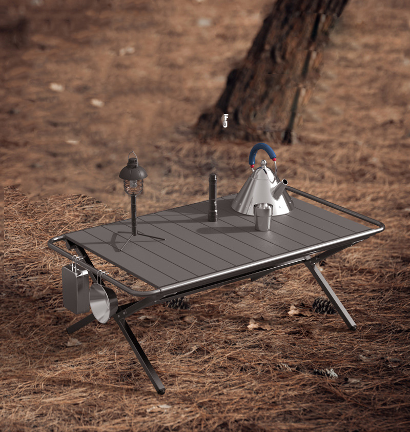 Przenośny stolik kempingowy, u – Outdoor Camping Cooking Table recenzja i cena