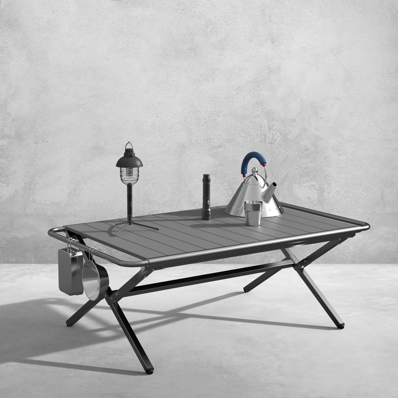 Przenośny stolik kempingowy, u – Outdoor Camping Cooking Table recenzja i cena