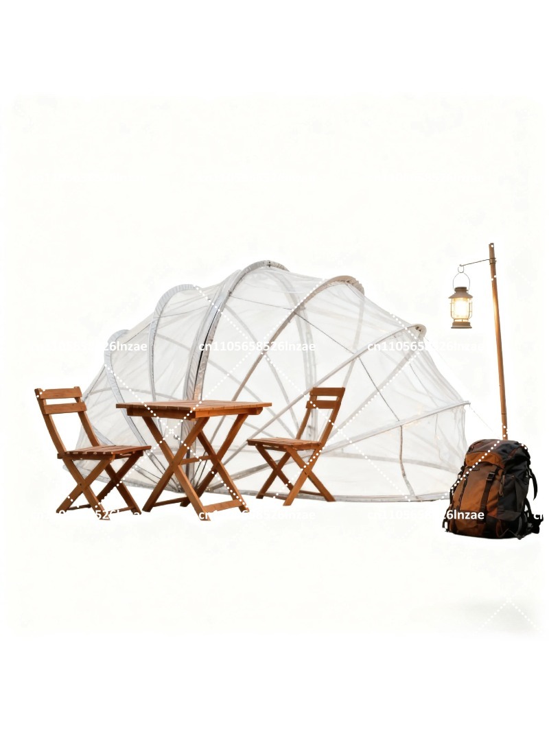 Wytrzymały, przezroczysty nami – Outdoor Camping Dome recenzja i cena